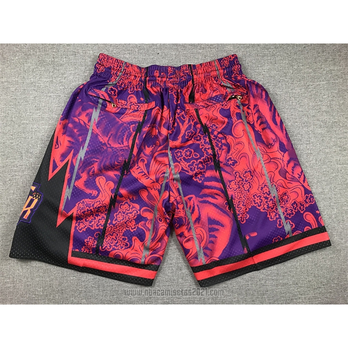 Pantalone Toronto Raptors Special Year Of The Tiger Rojo